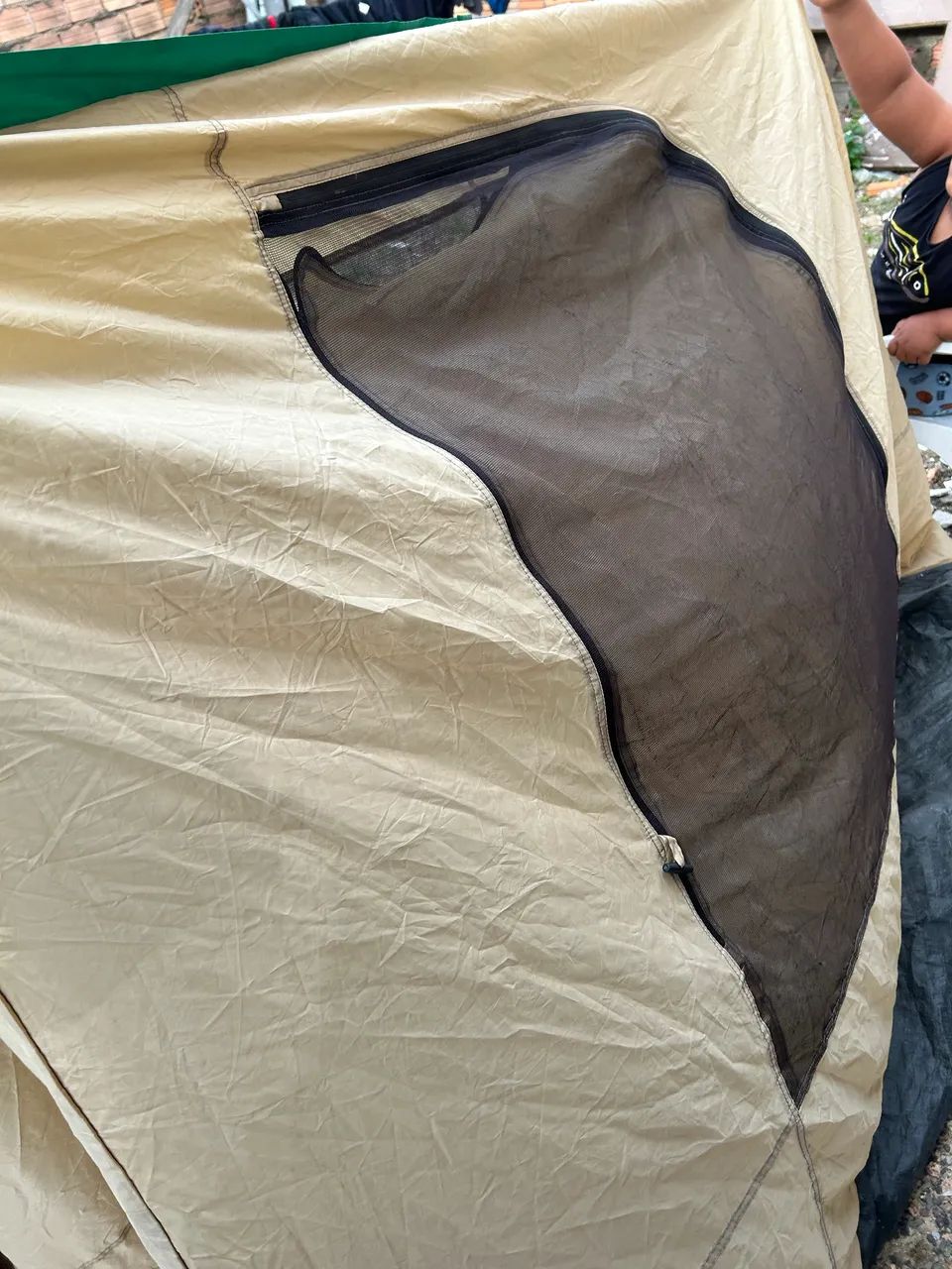 Barraca de acampamento 