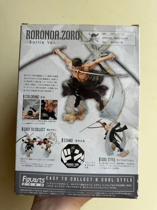 Bandai tamashii nations one Piece- Roronoa Zoro Extra battle figuarts zero - Foto 3