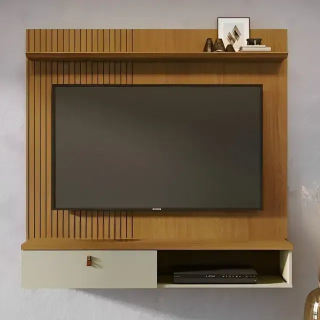 Painel com porta basculante ate 55 polegadas 