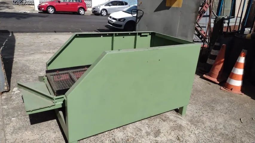 peneira vibratória usada com dois motovibradores  c contenção de fluídos  - Foto 3