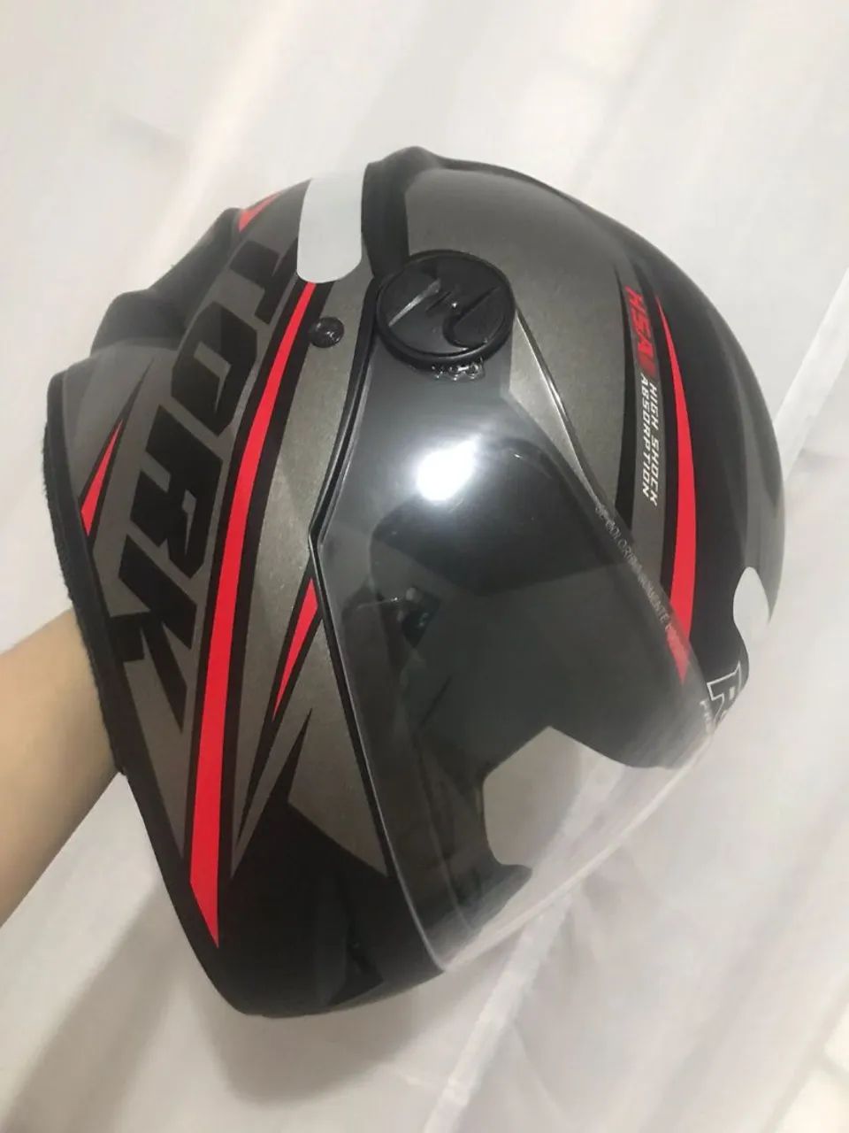 Capacete Moto RB Pro Tork - 2 unidades - Foto 3