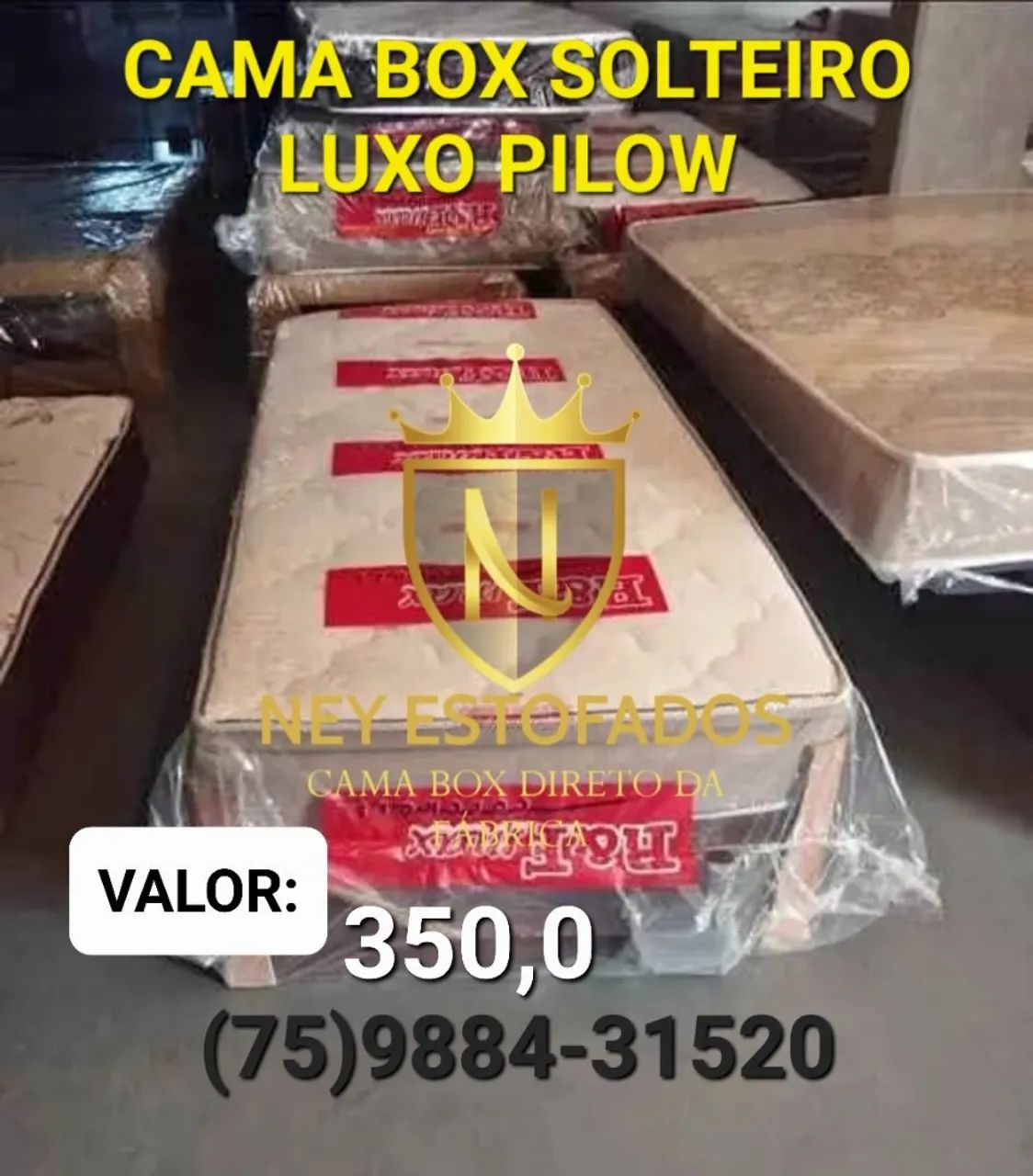 Cama Box Conjugada em Promoção com Frete Grátis! - Foto 3