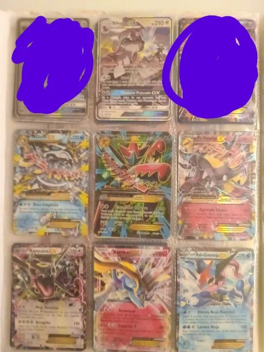 Cartas Pokémon ex,gx, V e allies - Foto 2