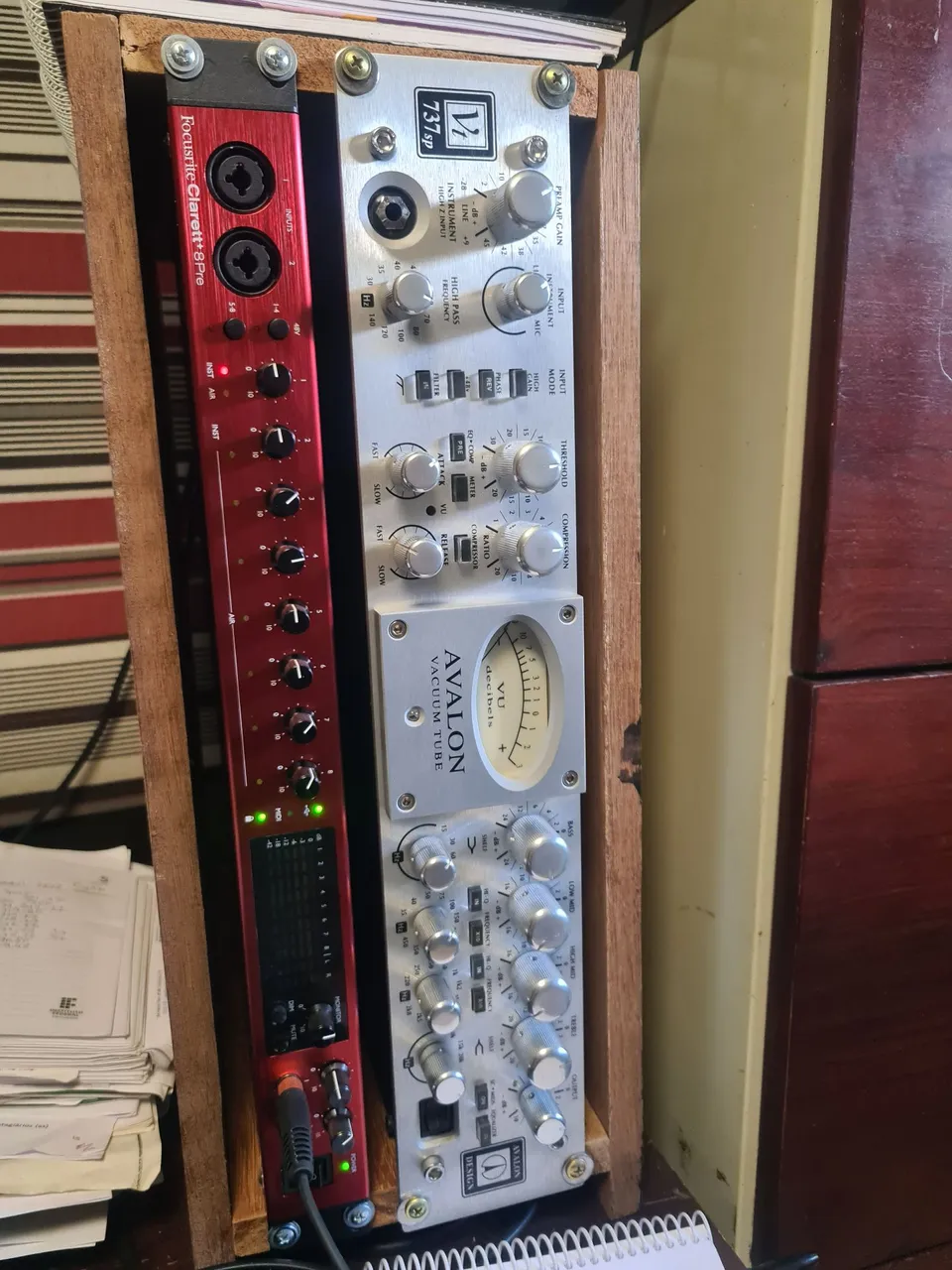 Pré-Amplificador Avalon 737sp