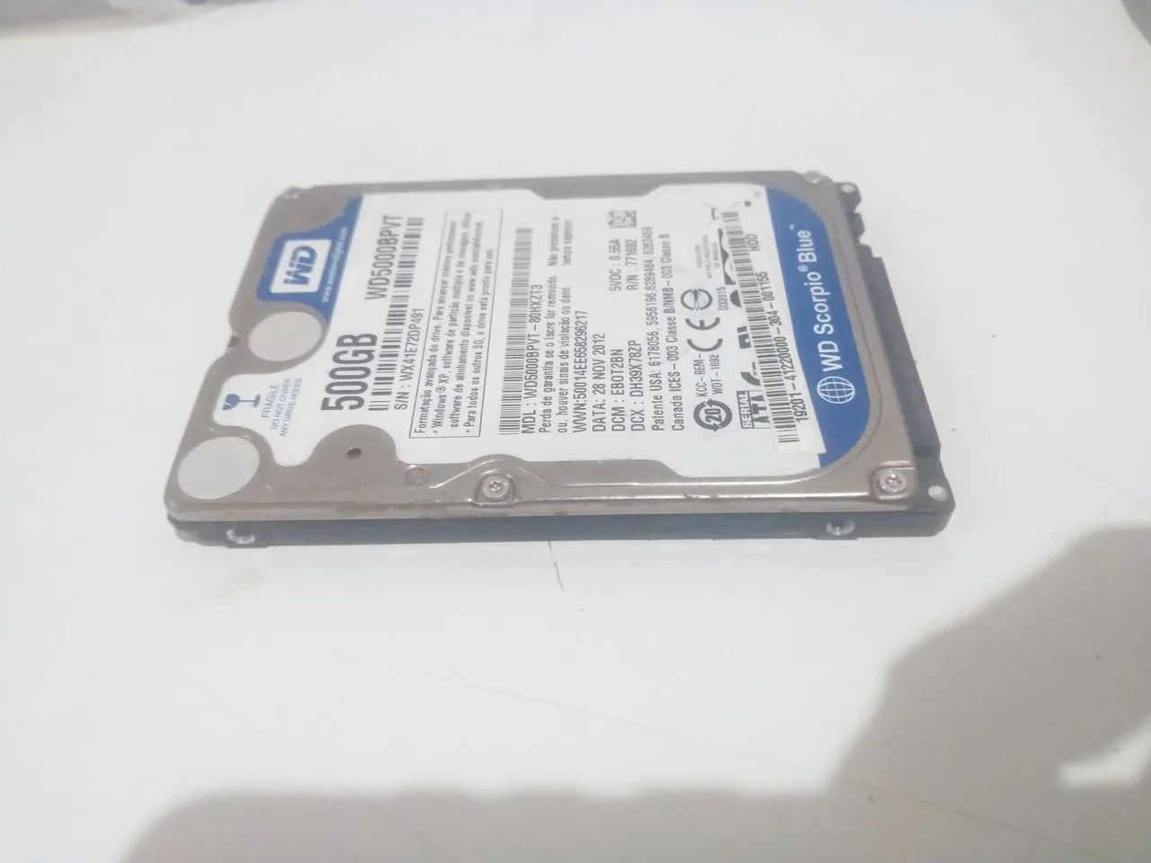 HD 500GB WD Scorpio Blue - Foto 3