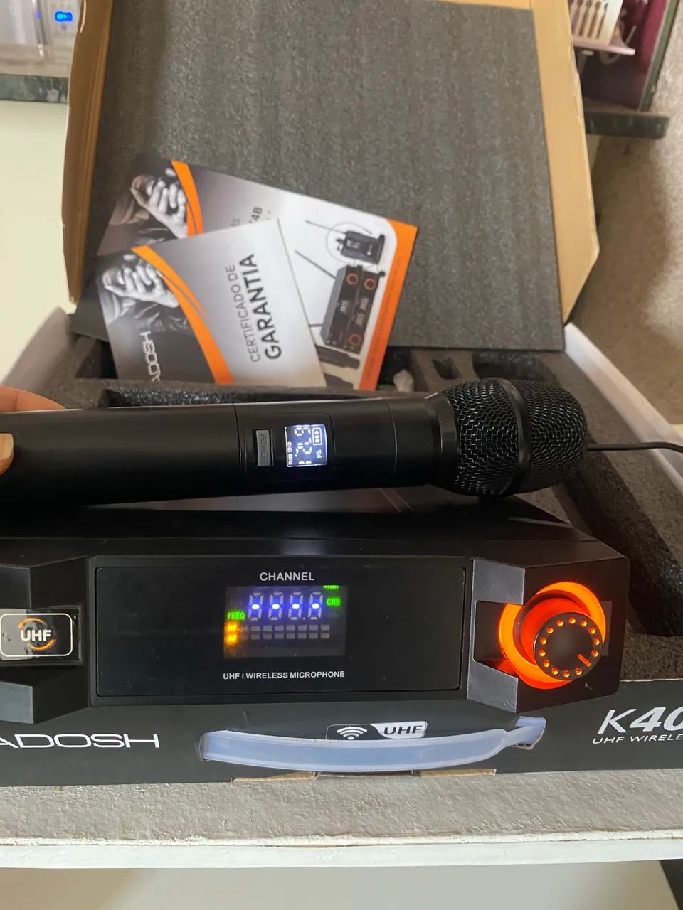 Kadosh K401M Wireless Microphone – Excellent Condition, Lightly Used64617878094721123