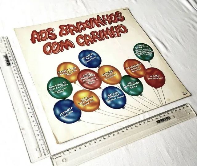 Disco Vinil - LP - Aos Baixinhos Com Carinho - 1988 - Foto 3
