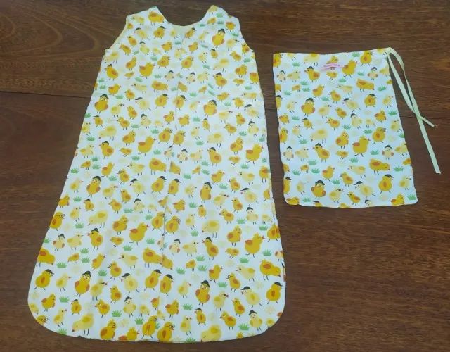 Saco de Dormir Amarelo