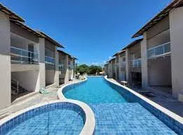 Apartamento Village 2 Suítes Top Flats Imbassaí 70m² Reg. Guarajuba Estrada do Coco Perto