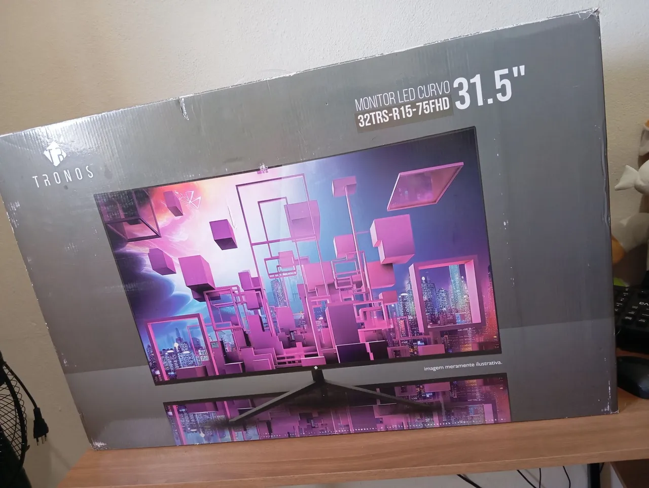 Monitor LED Curvo 31.5" Tronos