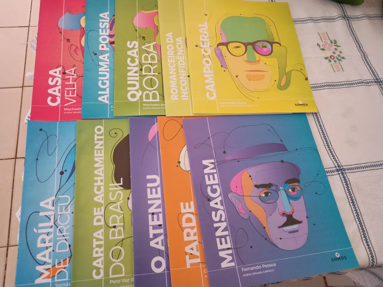 Coleção de Livros de Literatura Brasileira - Editora Somos
