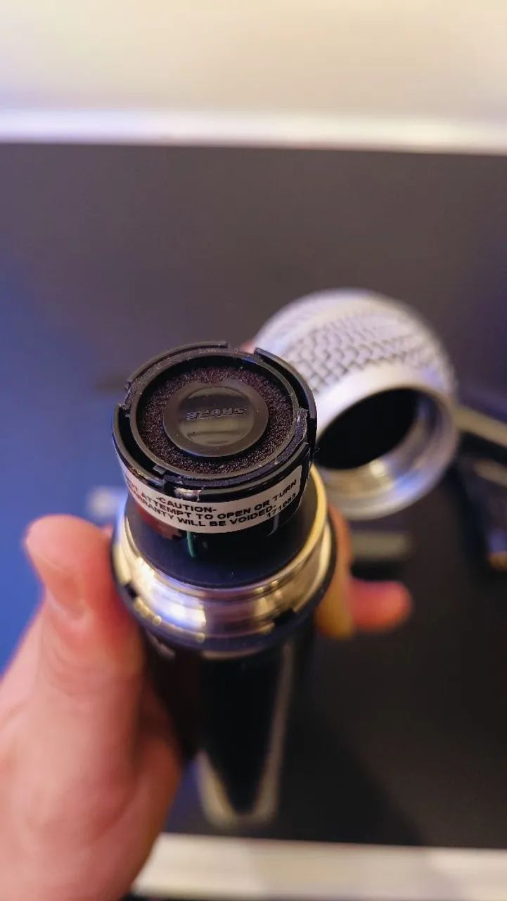 Microfone Sem Fio Original Shure - Semi Novo  - Foto 6