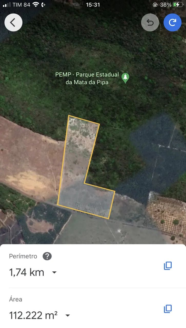 Área incrível nas proximidades da Praia da Pipa 9 hectares