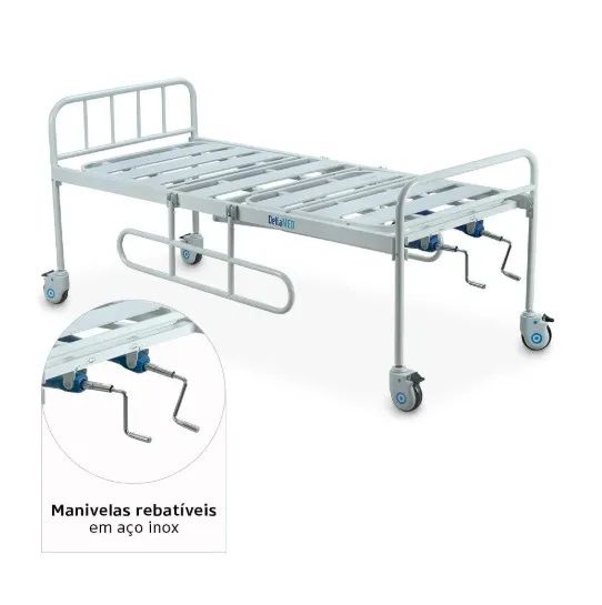 Cama Hospitalar DX2 2 Movimentos até 180 Kg Dellamed - Foto 5