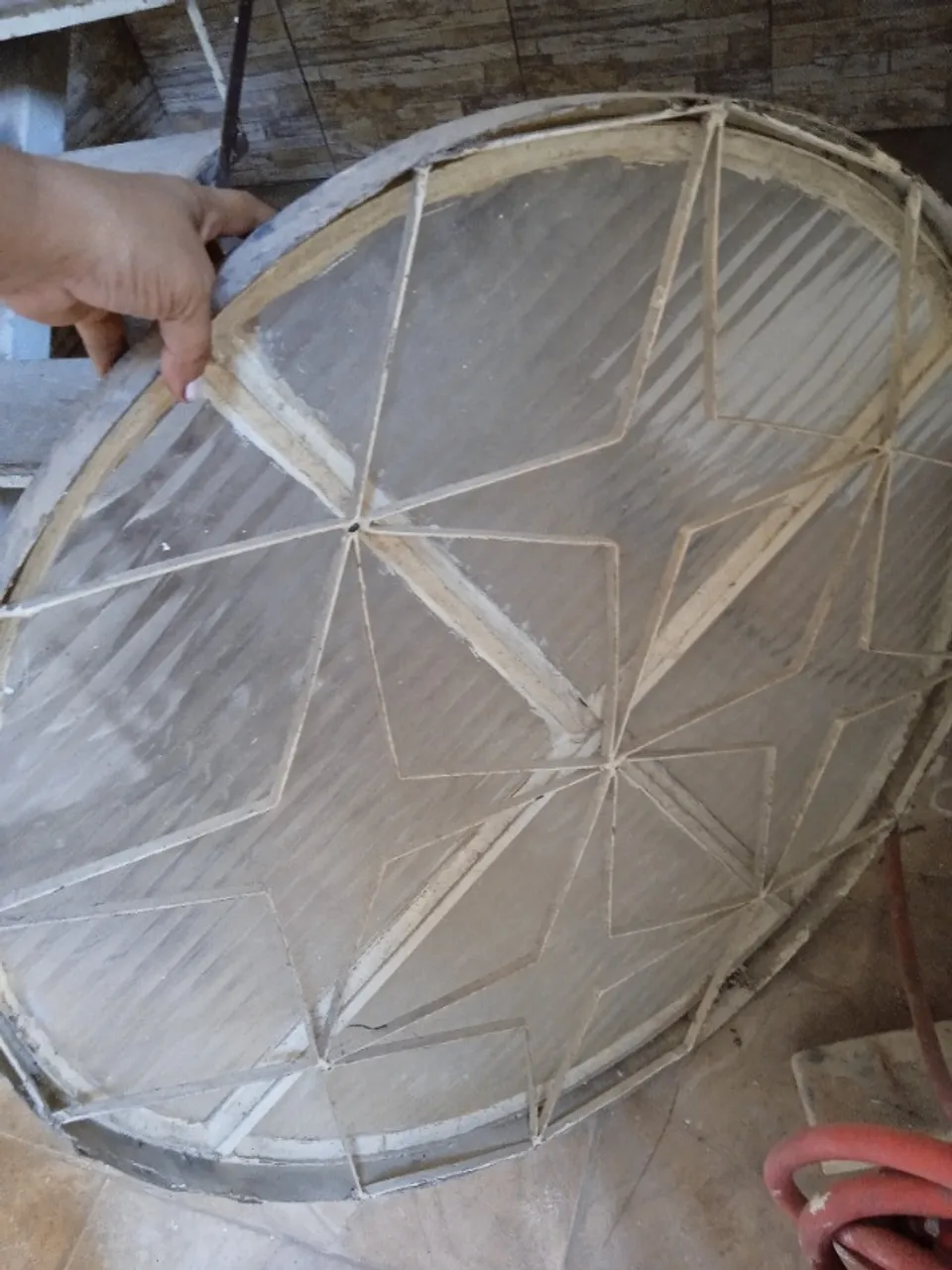 Vendo vitro grande 80 cm ,com vitro 100,00