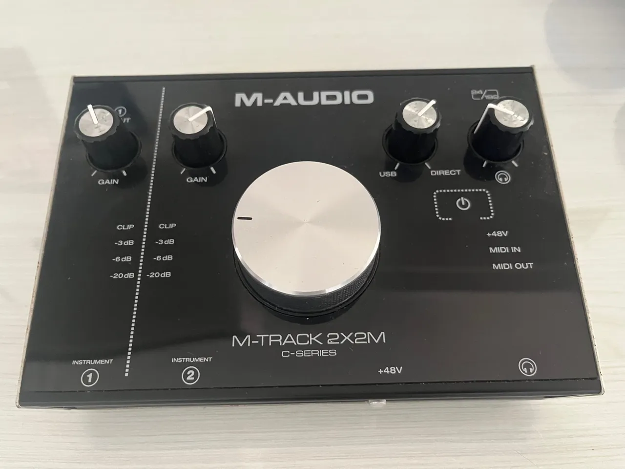 Interface de Áudio M-Audio M-Track 2x2M C-Series