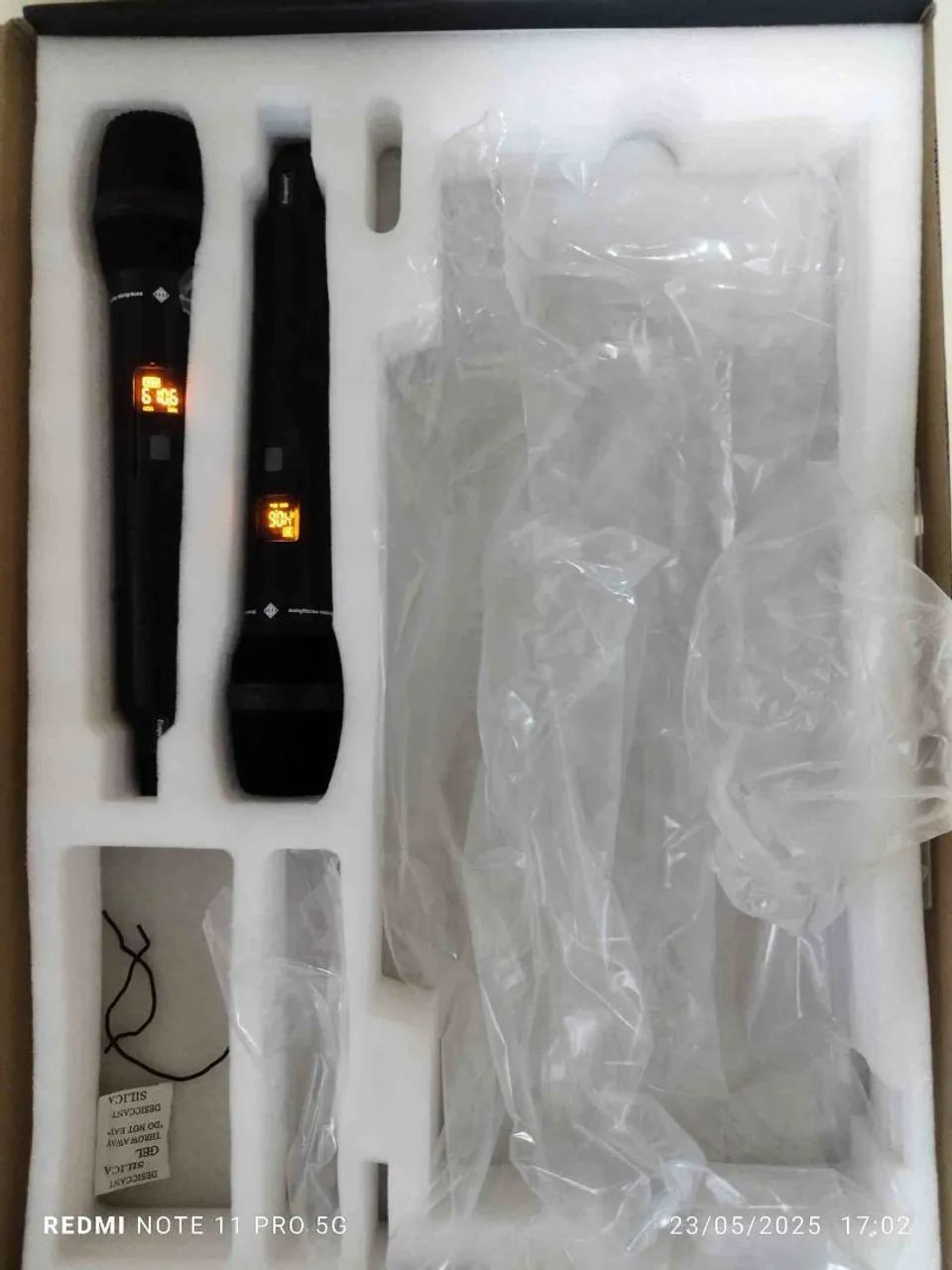 Microfone Profissional sem Fio DUPLO ECOPOWER EP-M601 - Foto 3