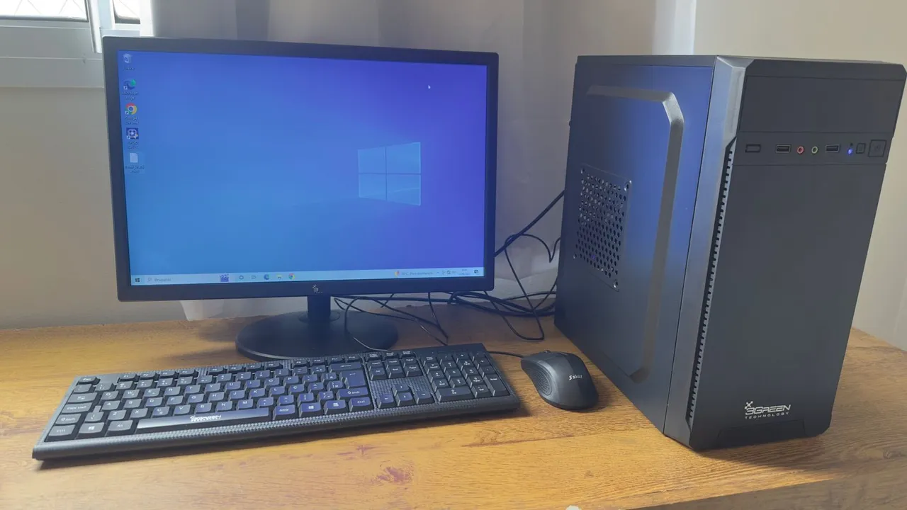 Computador Desktop Completo - Windows 10