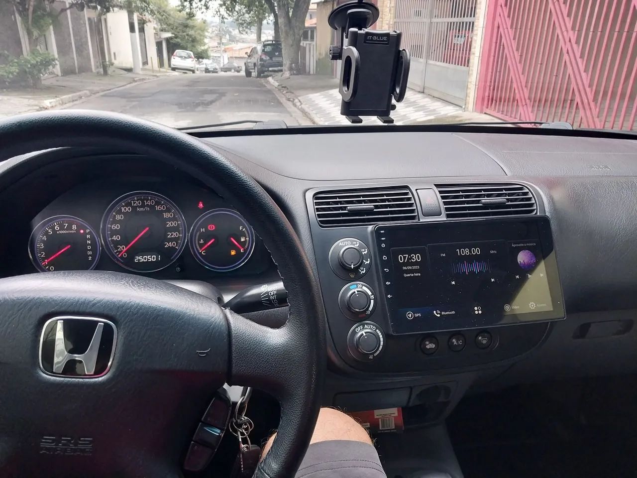 Venda honda civic 2005 1.7 16vl 
