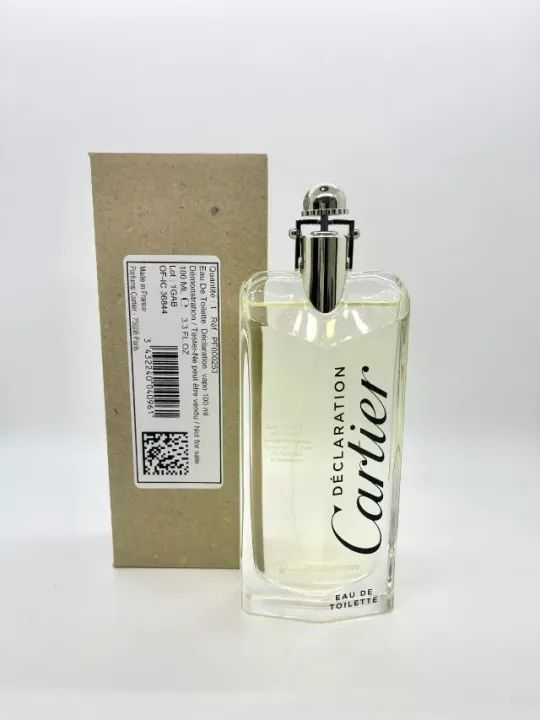 Cartier Declaration Eau De Toilette 100ml Tester