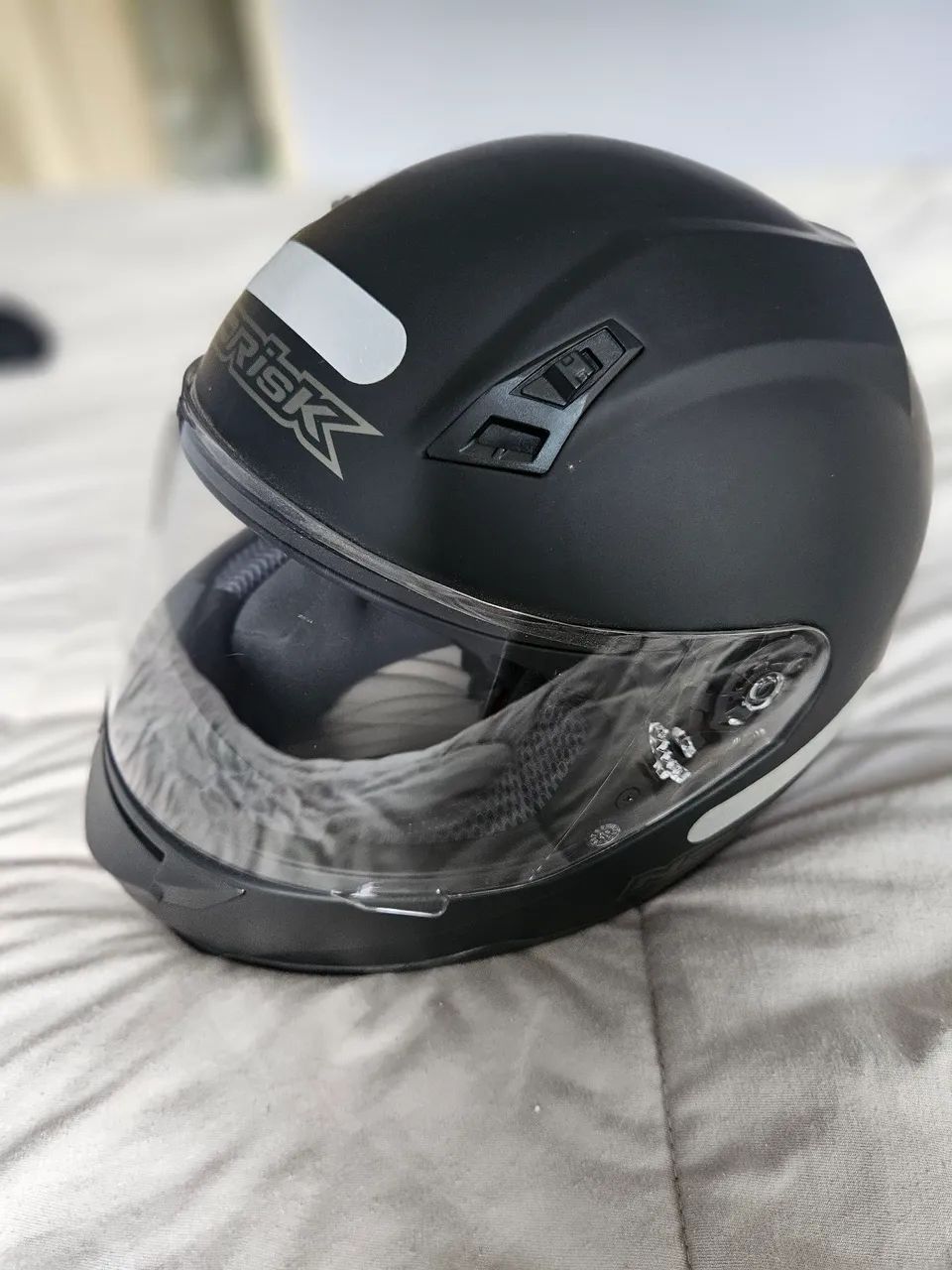 Capacete Moto - Preto tam 56 - Marca Norisk