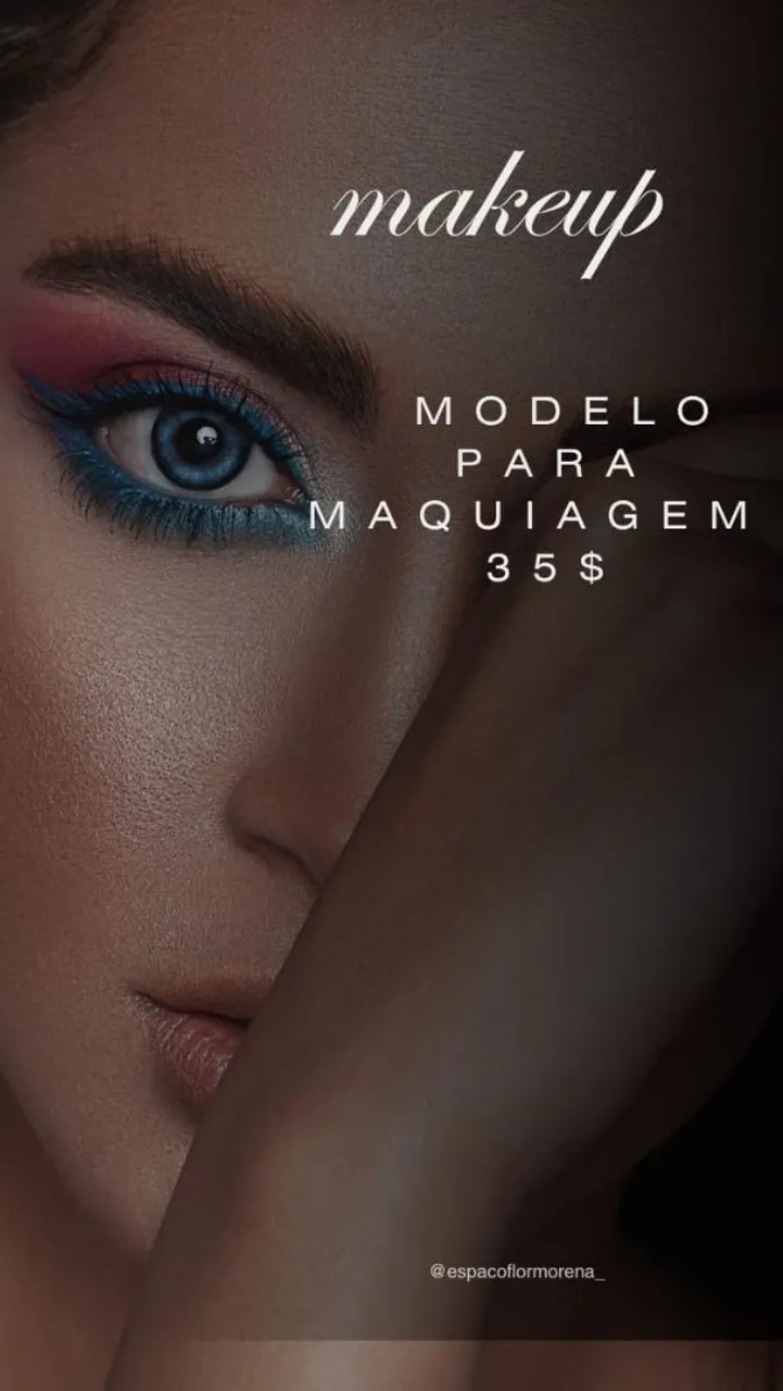 Modelo de Maquiagem - Agende seu horário!