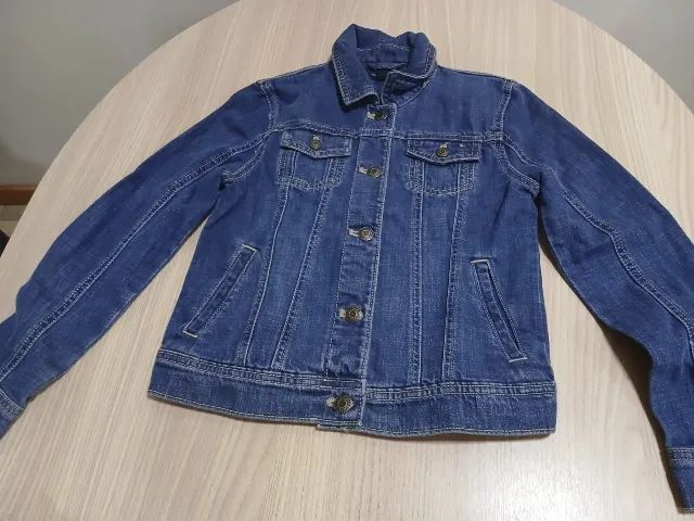 Casaco Tommy Hilfiger Original Jeans Infantil Feminino a 10 anos