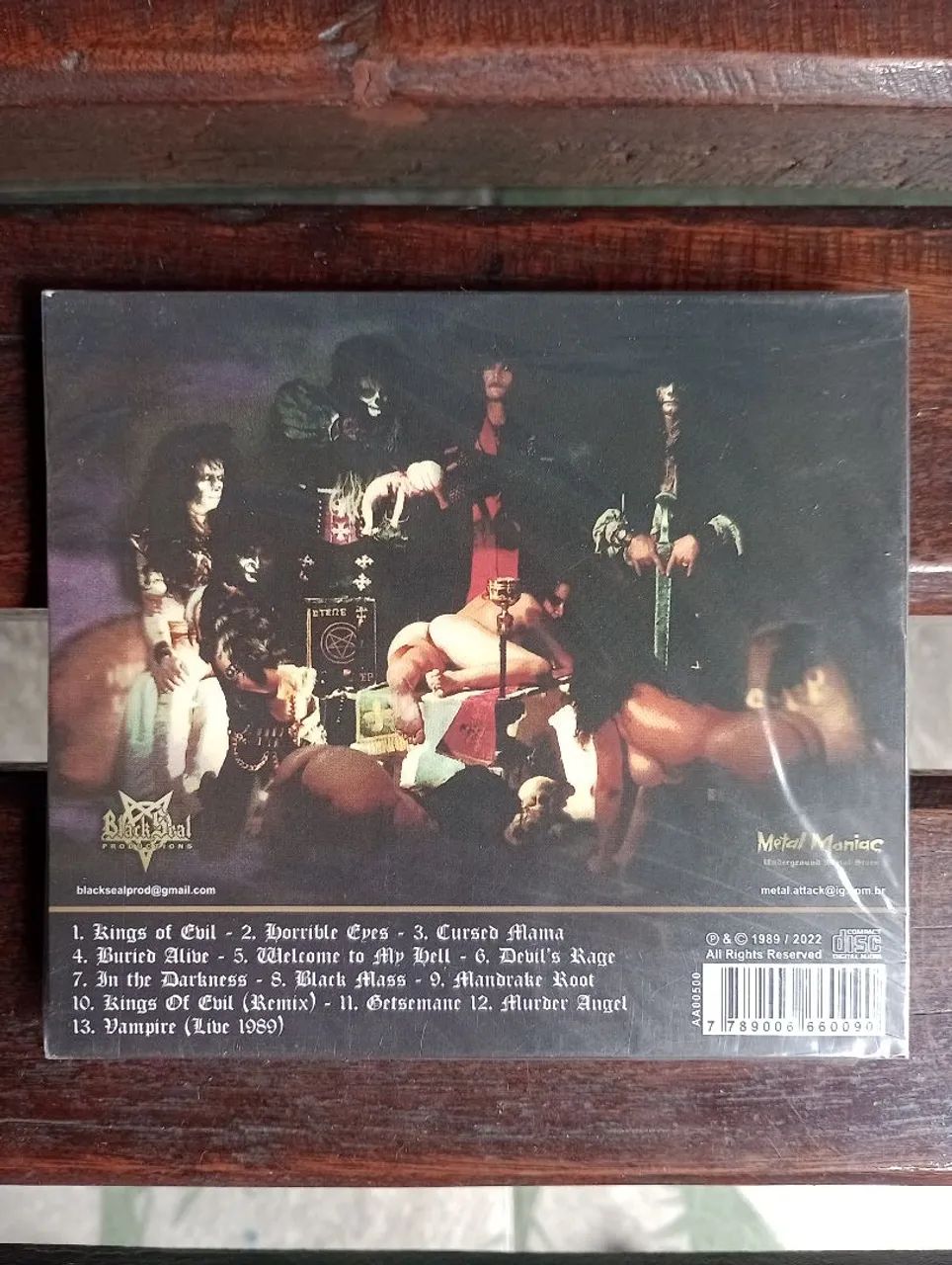 CD Death SS - Black Mass (Lacrado) - Foto 2