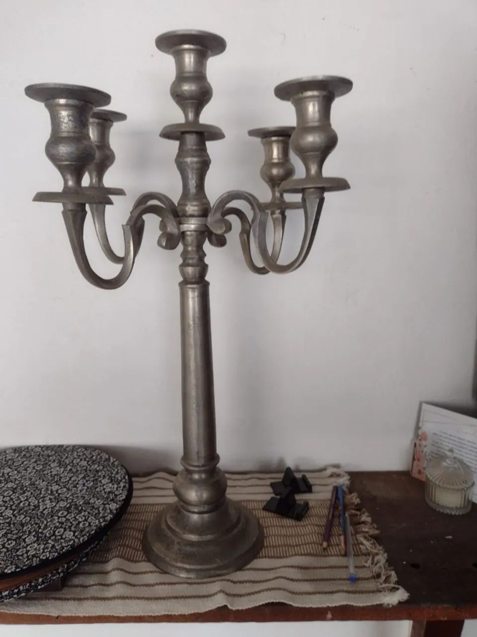 Candelabro para 5 velas  - Foto 4