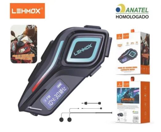 fone para capacete sem fio 