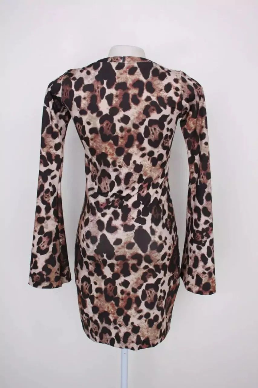 Vestido feminino animal print - Foto 2