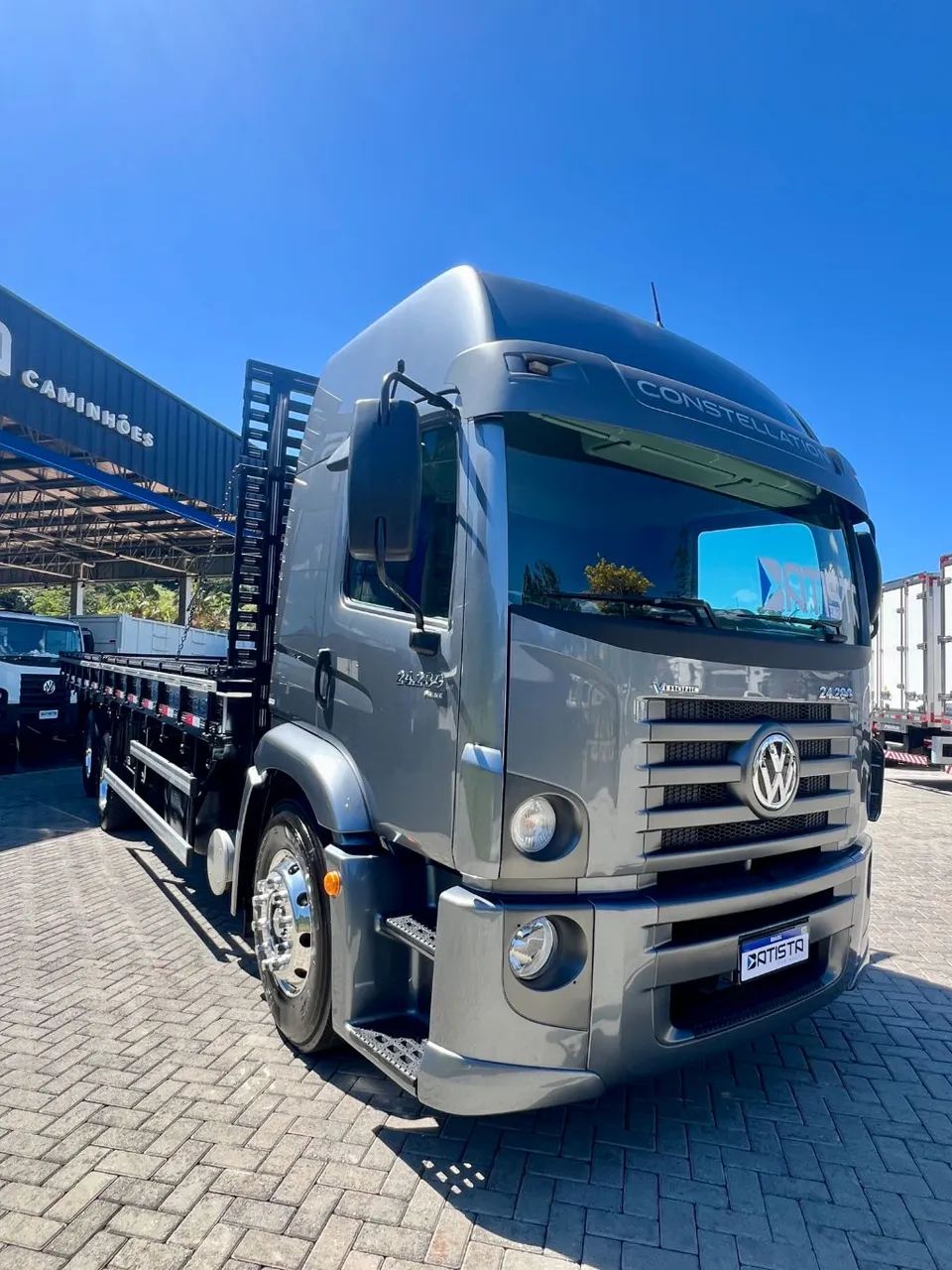 Vw 24-280 6x2 2023 - Carroceria de madeira de 8,5m - Foto 3