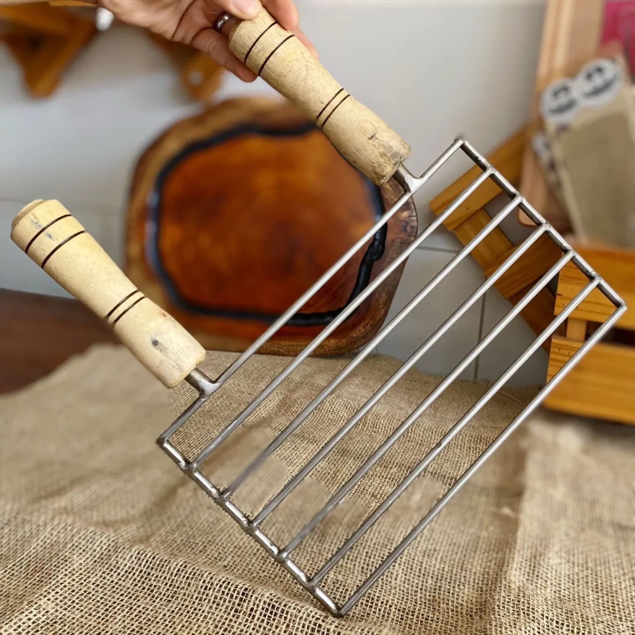 FABRICAMOS GRELHAS SOB MEDIDA PARA SUA CHURRASQUEIRA  - Foto 2