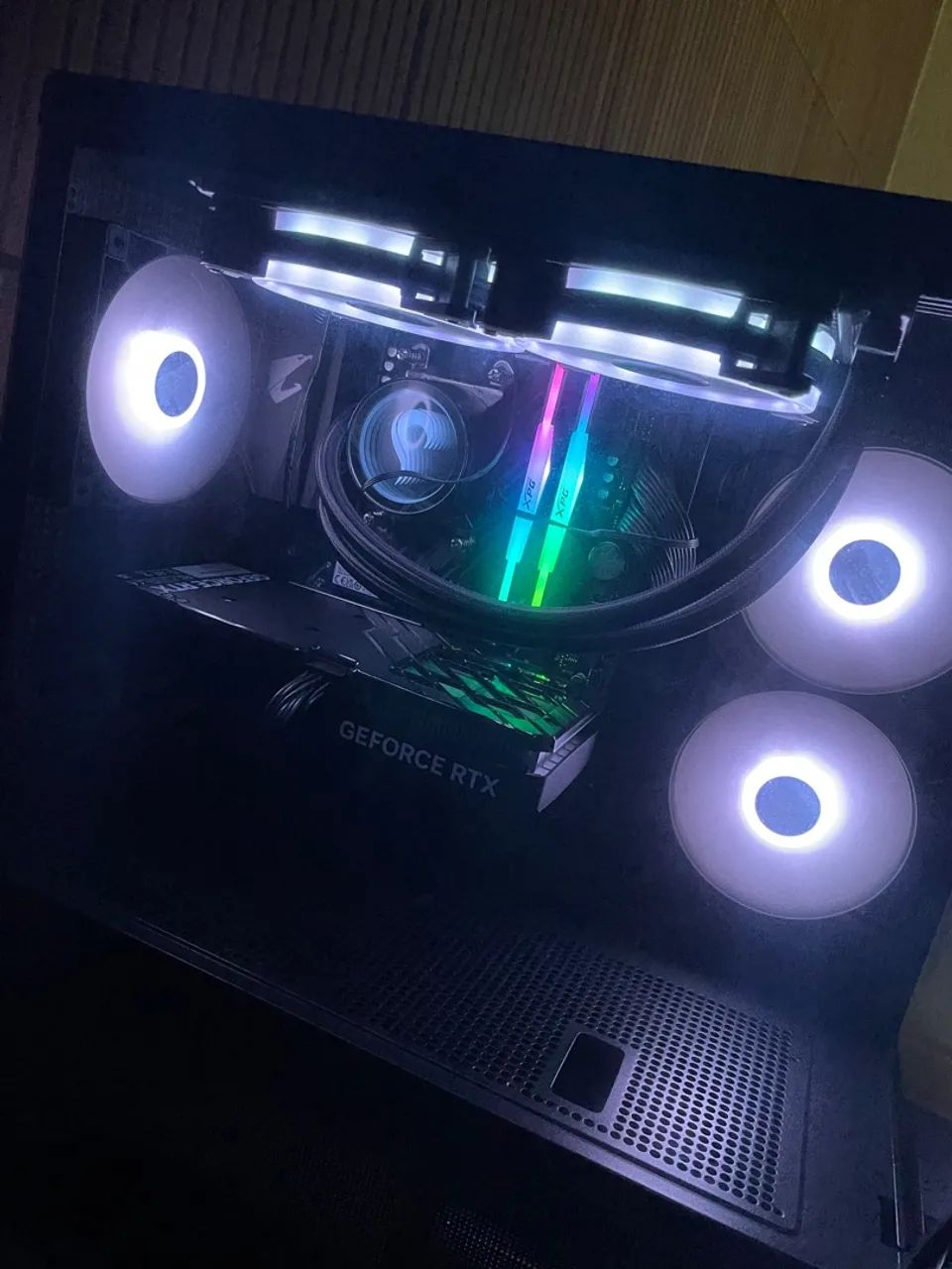 R7 5700x3d 4060 palit monitor 240hz - Foto 2