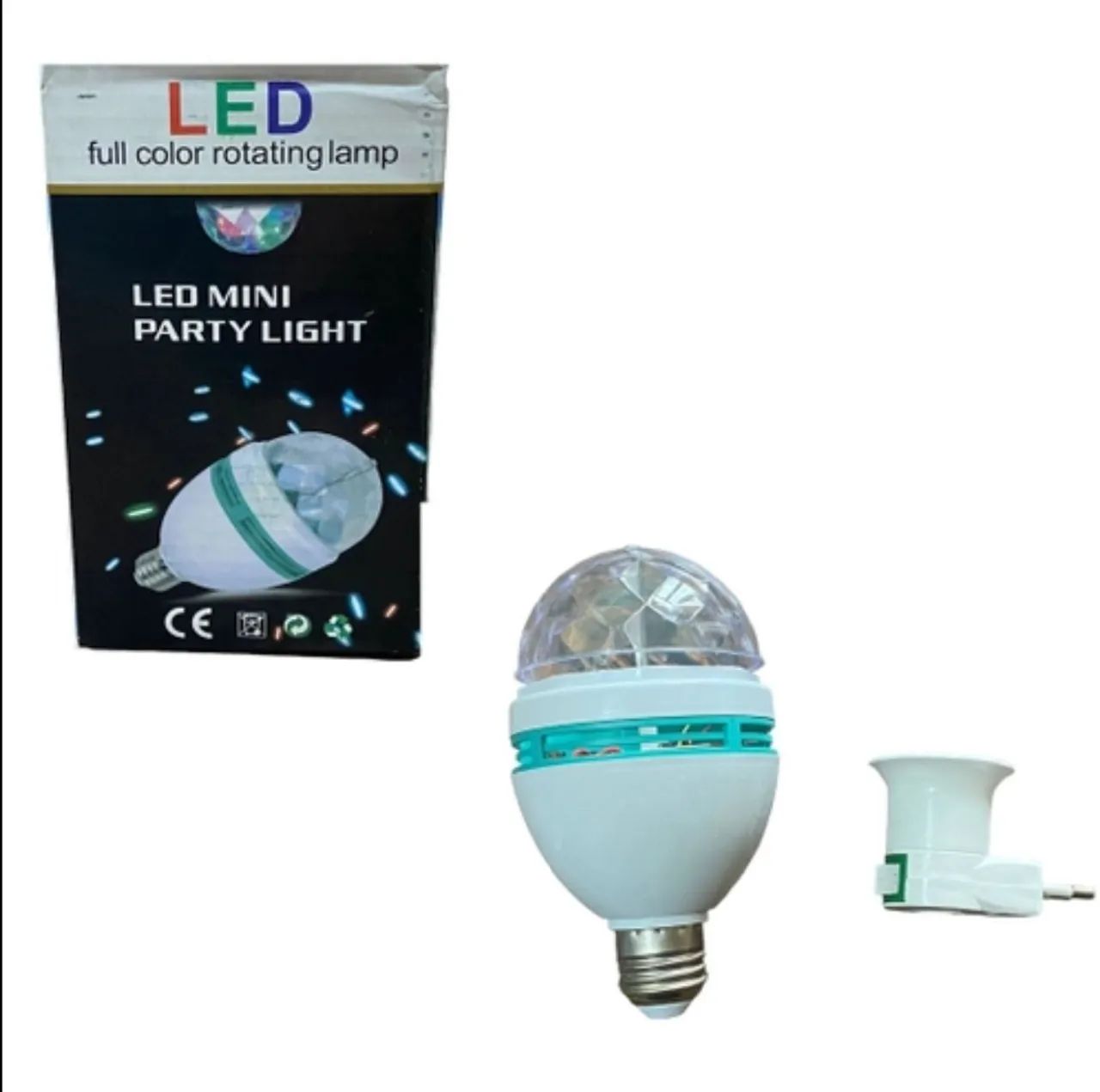 Lâmpada de LED - Iluminação Colorida Giratória