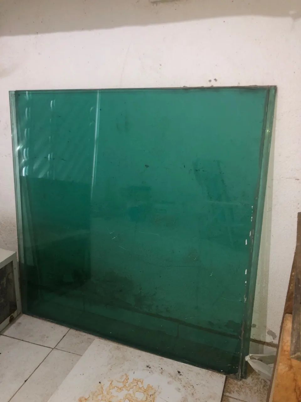 Vidro verde laminado 10mm
