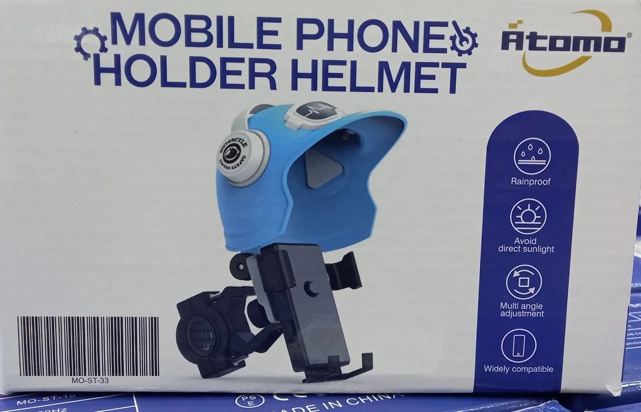 Suporte para celular moto capacete - Foto 2