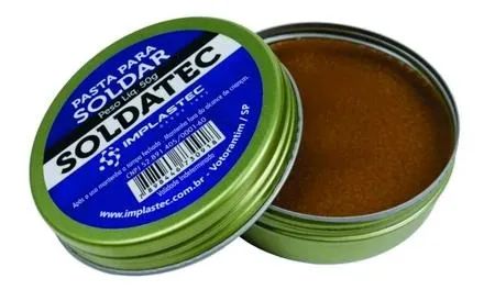 Pasta P Soldar Soldatec 50g Implastec (Entrega Grátis)