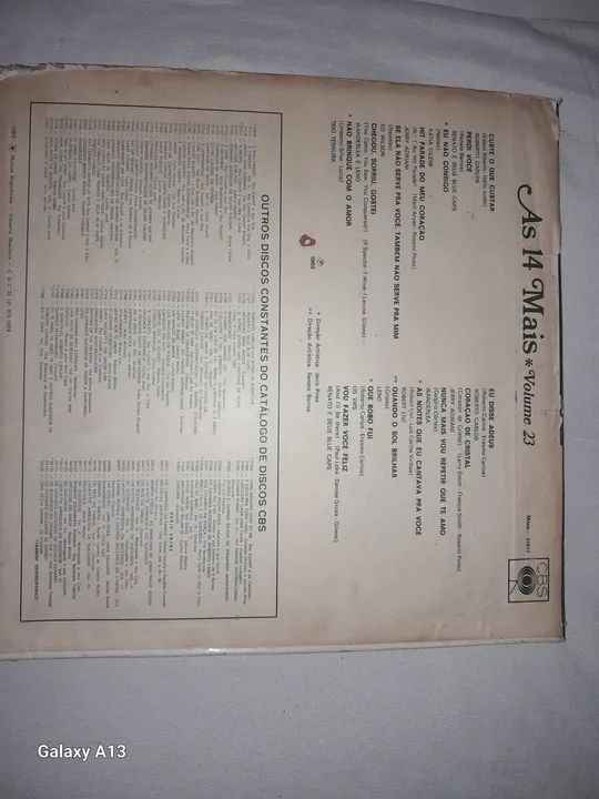 LP As 14 Mais volume23 ano 1969 - Foto 5