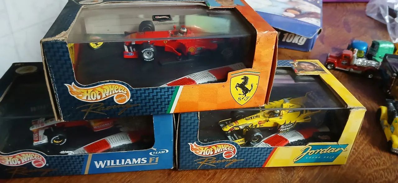 Carrinhos Hot Wheels - Coleção de Fórmula 1
