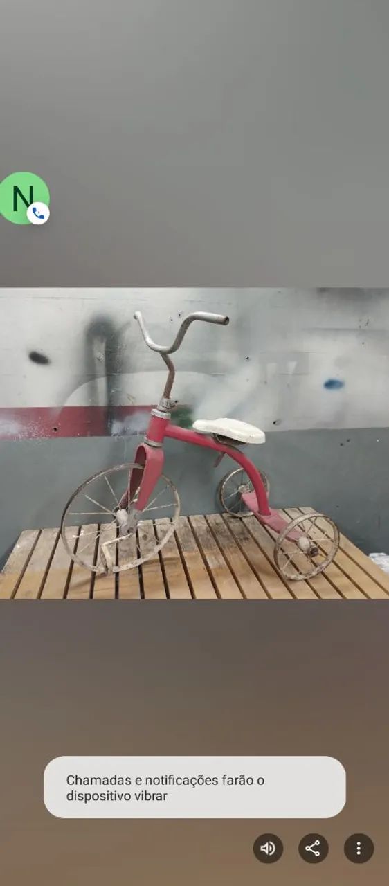 Velocípede antigo - Foto 3