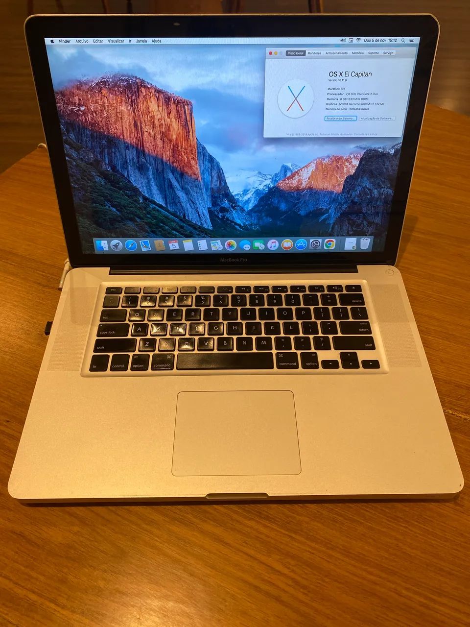 MacBook Pro tela de 15 polegadas 64302949826178120