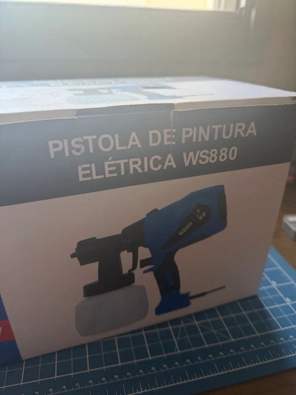 Pistola de pintura elétrica ws880 110v