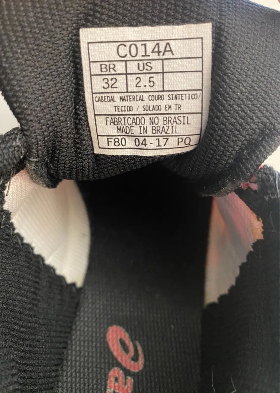 Tênis Asics PRE-BOUNDER infantil vermelho 32 COM EITQUETA NUNCA USADO e COM CAIXA - Foto 4