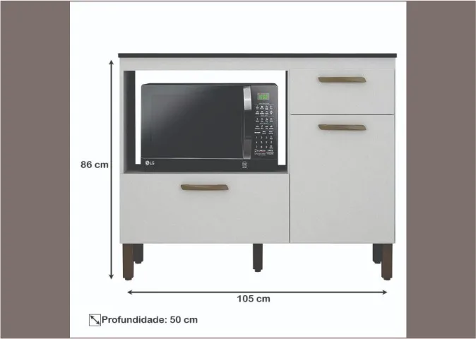 Balcão para Cooktop