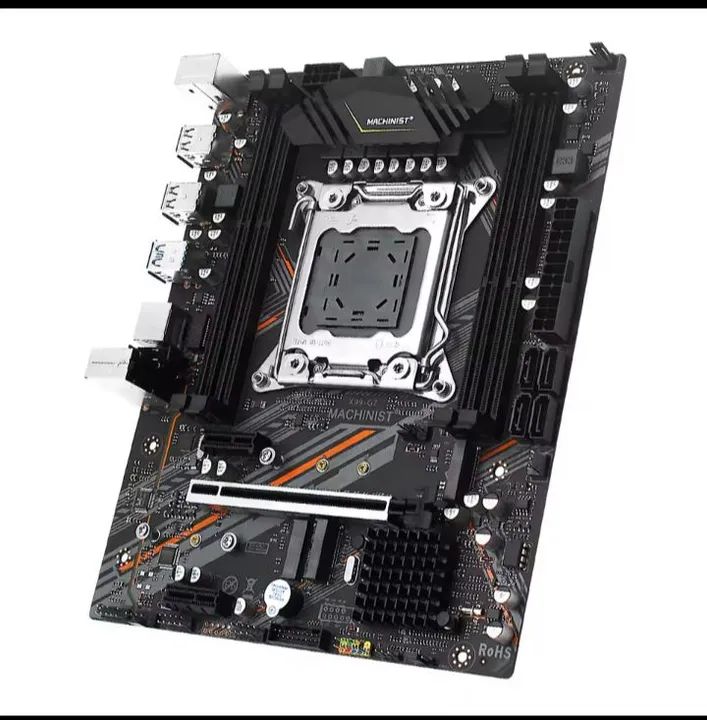 Placa-mãe MACHINIST-G7 X99,+ processador xeon 2666.