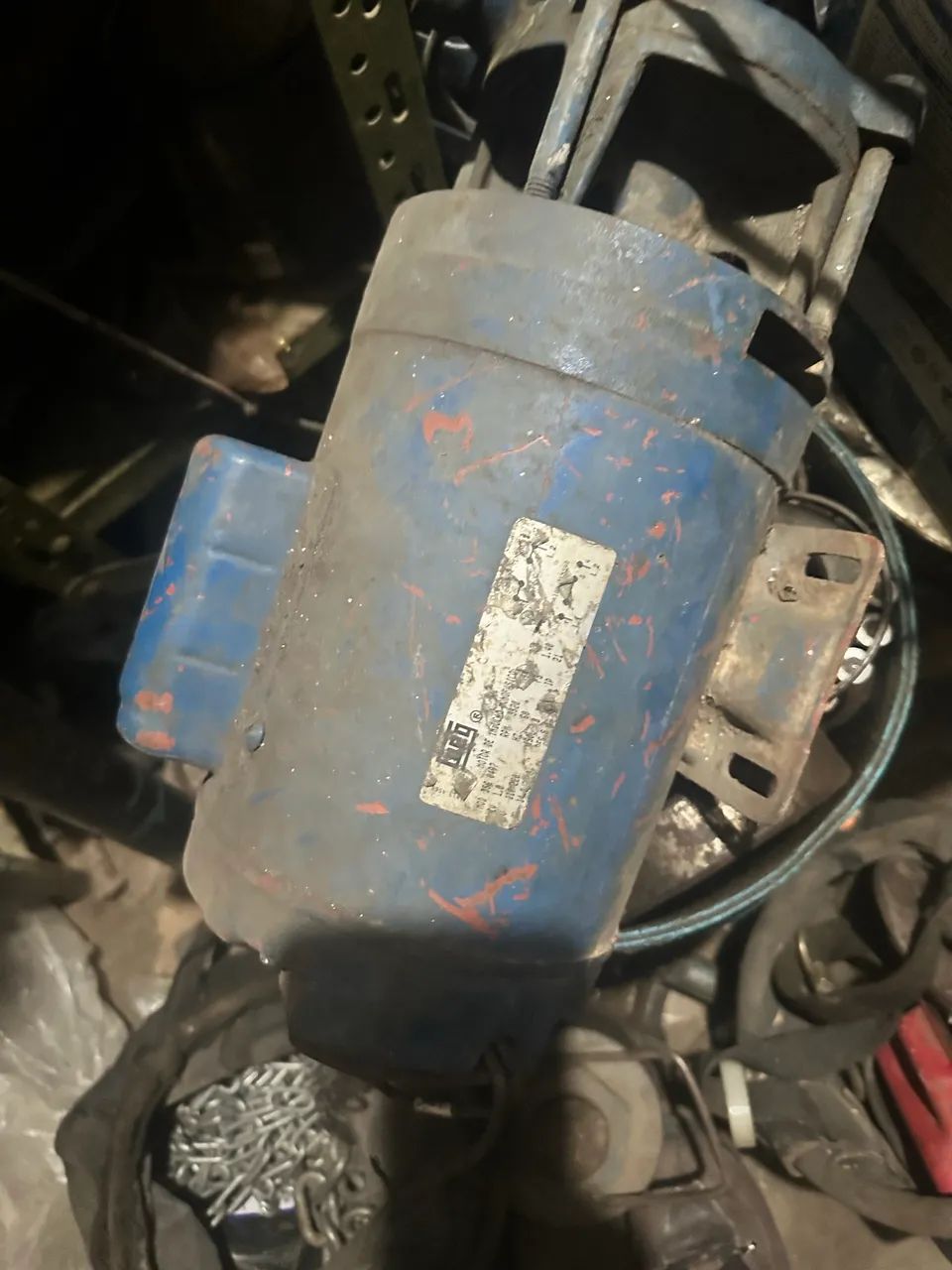 Single-phase water pump 220v 1hp 3520rpm water pipe used