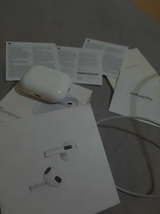 Airpods pro com cancelamento de ruído