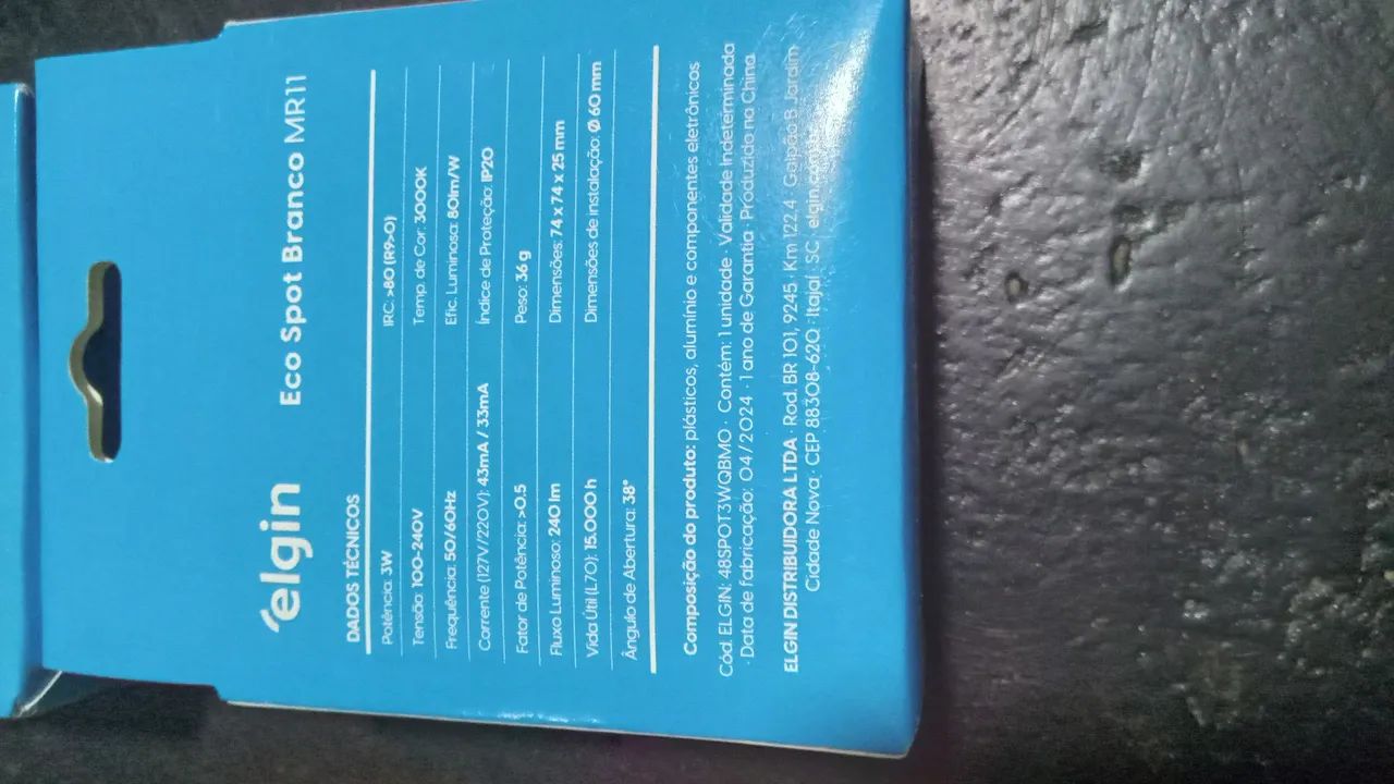 Spot Led Elgin 6 unidades luz branca morna - Foto 3