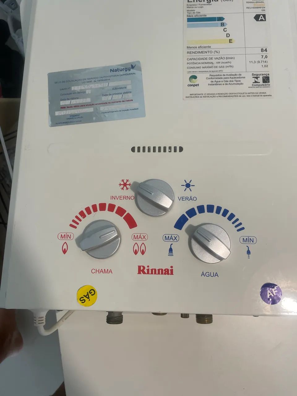 Aquecedor a Gás Rinnai - Foto 3